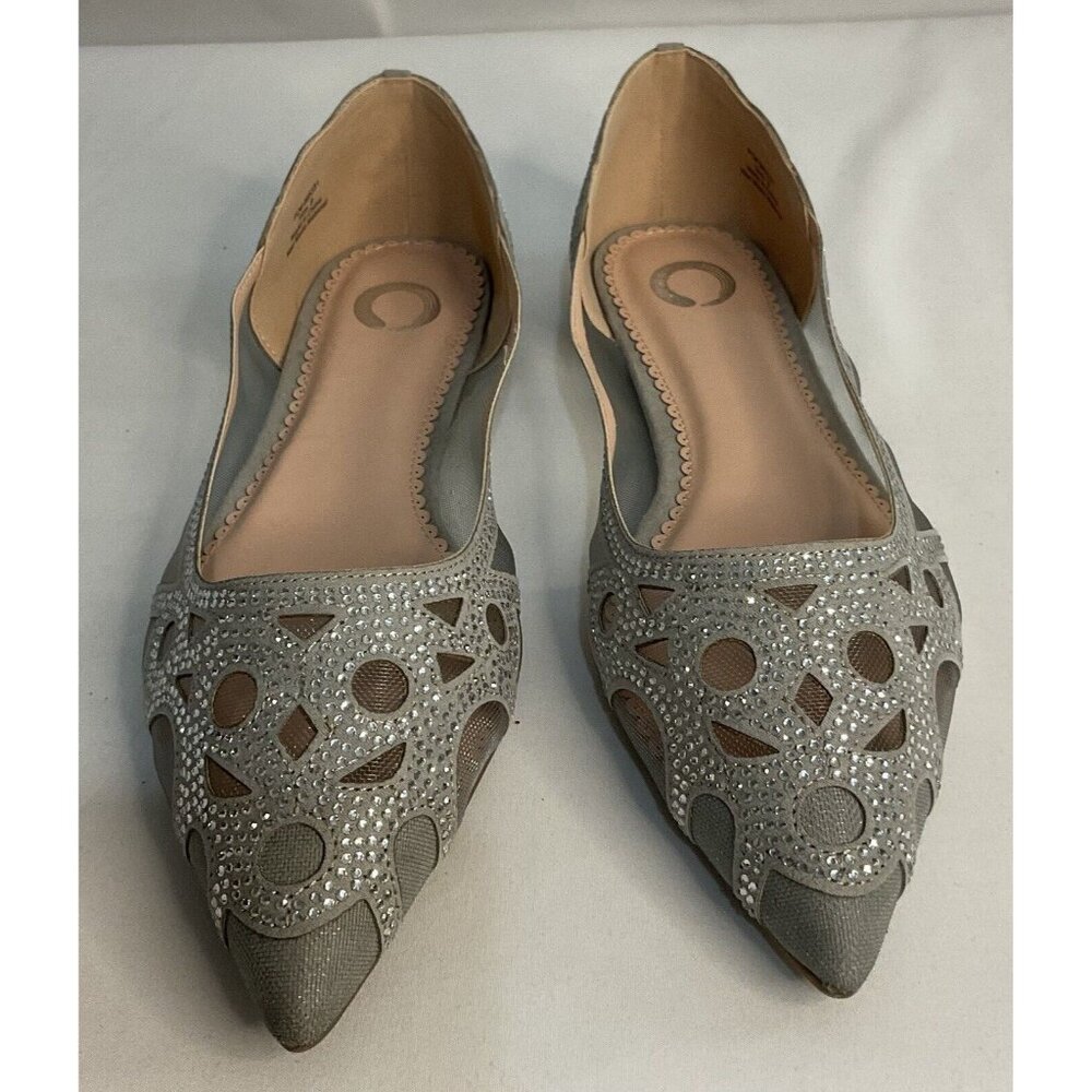 Journey Collection Batavia Silver  flatsSize 9